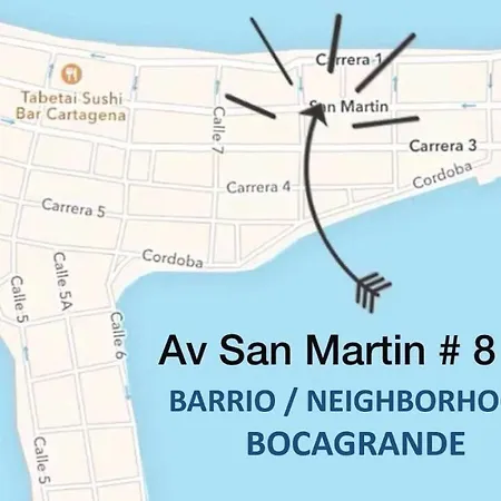 Apartamento Lux Bocagrande Cartagena